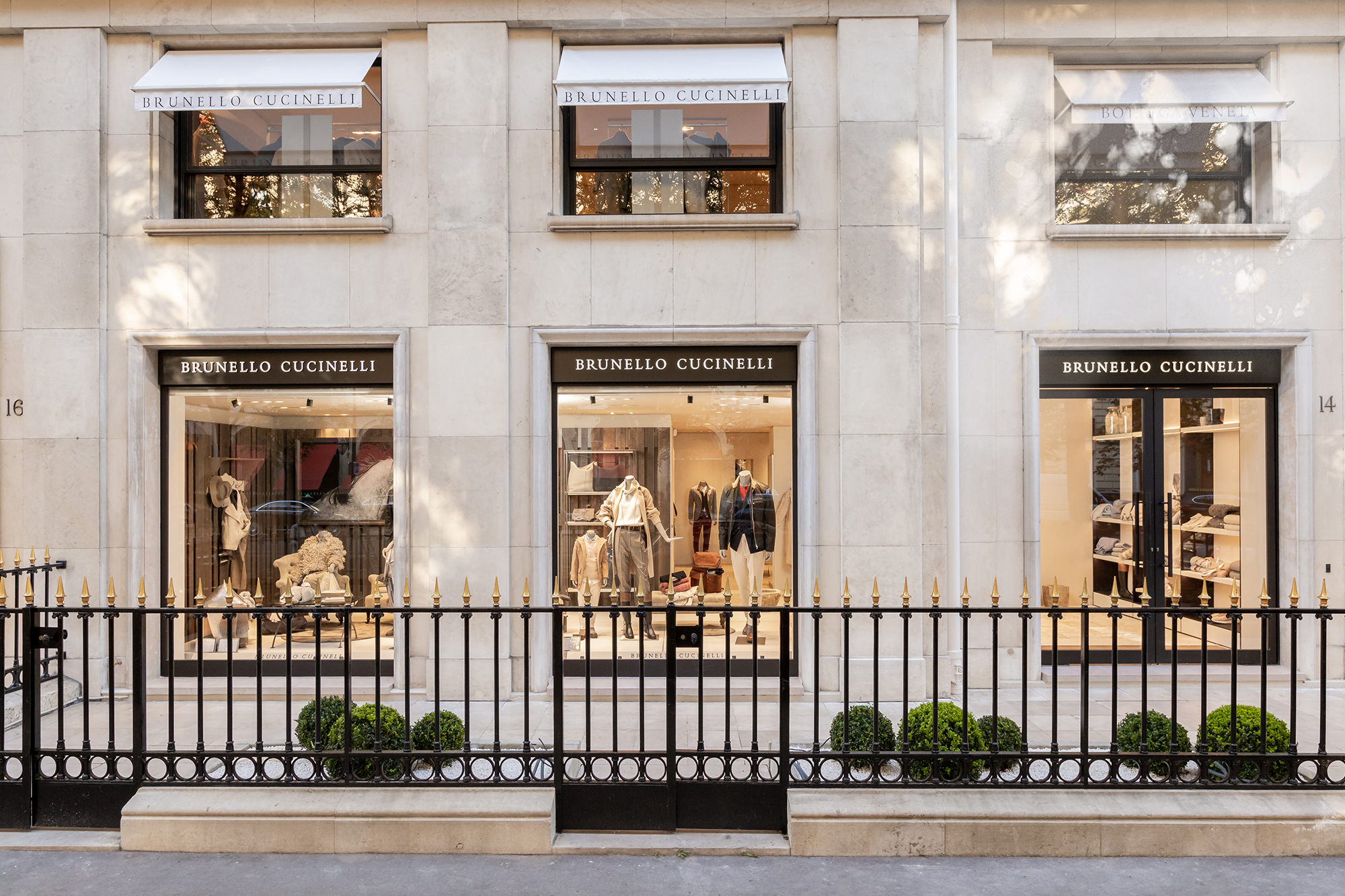 Brunello Cucinelli opens new store in Paris at Av. Montaigne