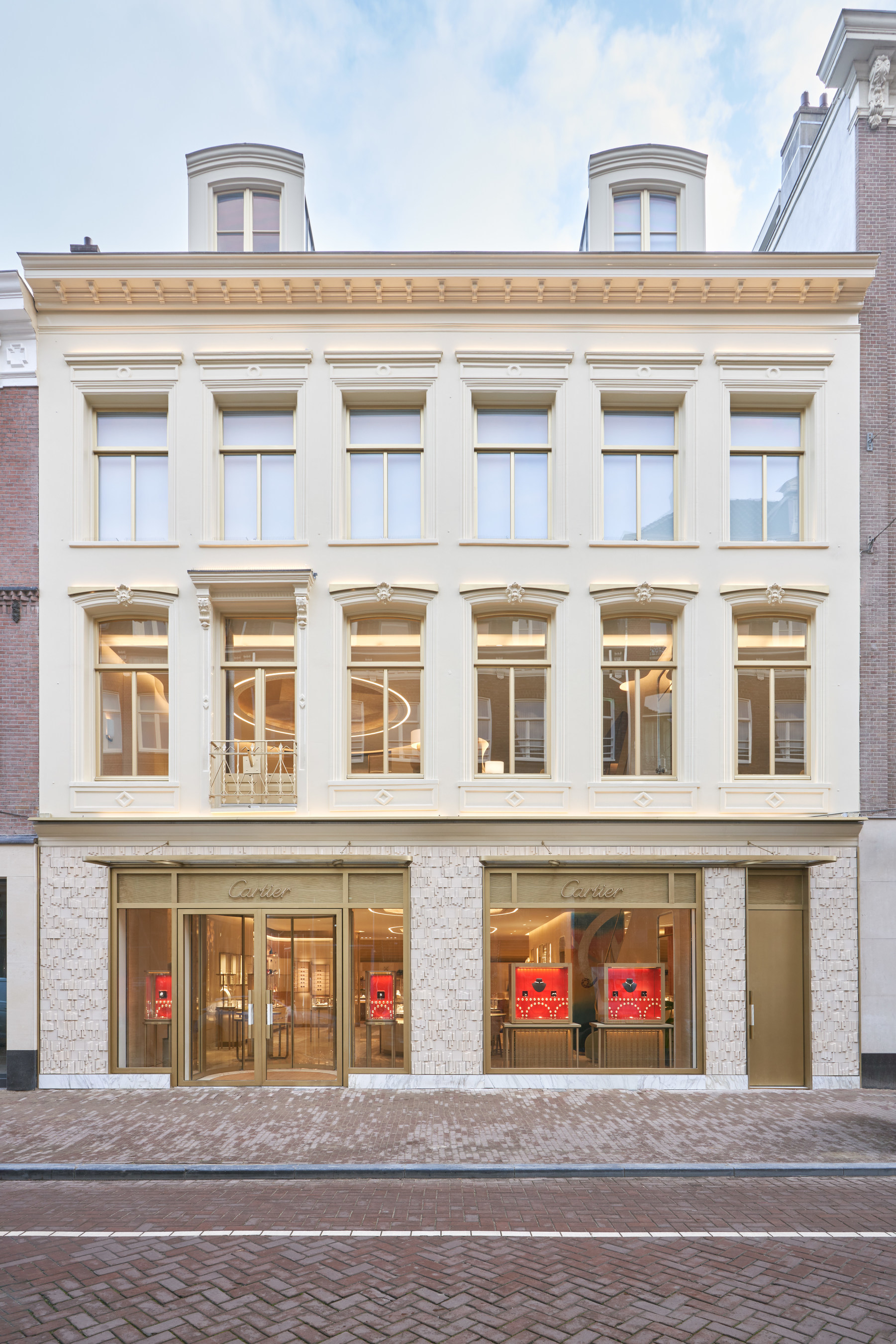 Cartier new boutique in Amsterdam